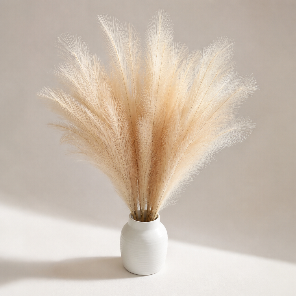 SOFTBLOOM – Pampas Grass Bouquet for Elegant Home Accents