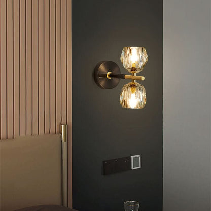 COPRIELLE – Crystal Wall Sconce for Elegant Glow