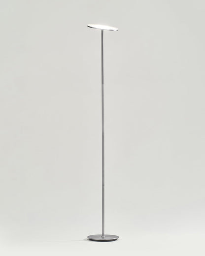 Adjustable LED Standing Lamp with Dimmer for Home Office & Lounge, Modern Metal Uplight with Directional Head for Bedroom Reading Corner Tas