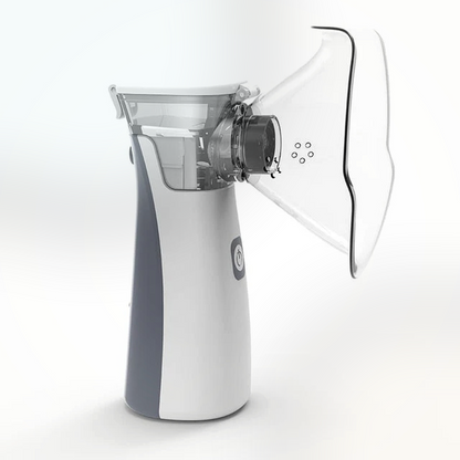 Handheld Mesh Atomizer for Respiratory Medication – Cordless & Quiet Breathing Treatment Device for Home & Travel