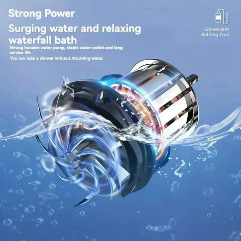 Portable Outdoor Shower | USB Rechargeable with Adjustable Spray Settings | Ideal for Camping and Pet Bathing