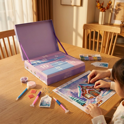 ADVENTCRAFT – Creative Advent Table for Calm Holiday Crafting