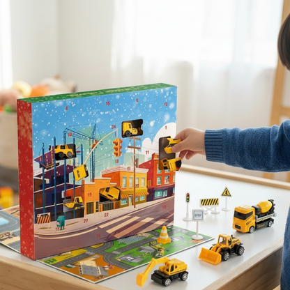 BUILDERCOUNT – Construction Vehicle Advent Calendar for Daily Discovery