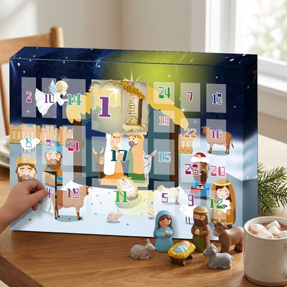 HOLYCOUNT – Nativity Scene Set for Daily Christmas Surprises