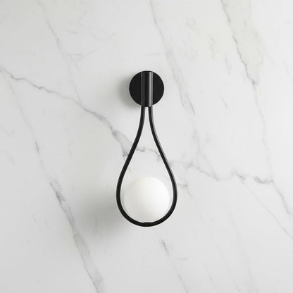 Metal Wall Sconce Minimalist Lamp Gold Black Silver Finish Hardwired Fixture Bedroom Hallway Living Room Dining Room Sconce