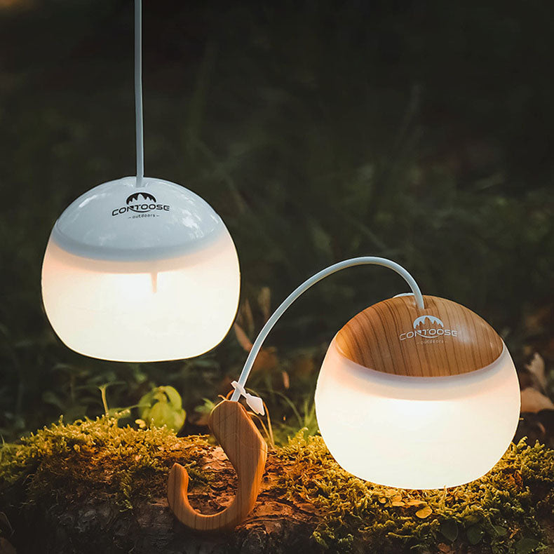 Rechargeable LED Outdoor Lantern with Hook – Portable Hanging Light for Patio, Tent & Garden, 12-Hour Runtime