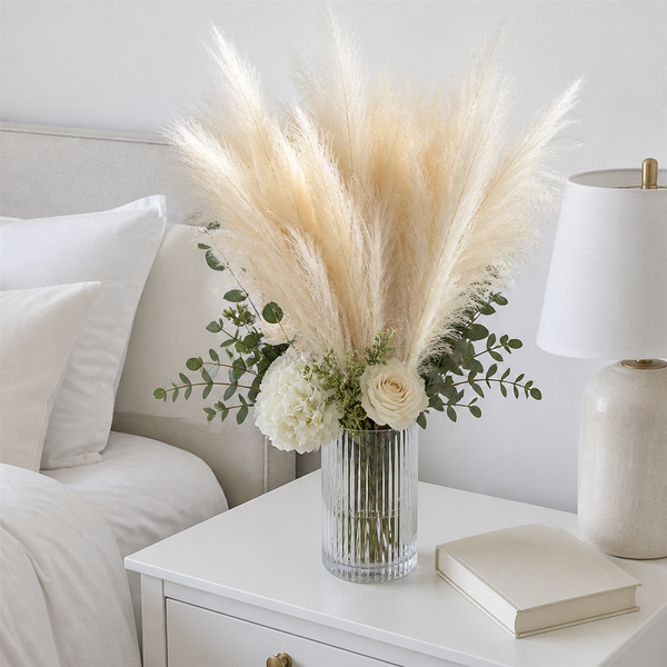 SOFTBLOOM – Pampas Grass Bouquet for Elegant Home Accents