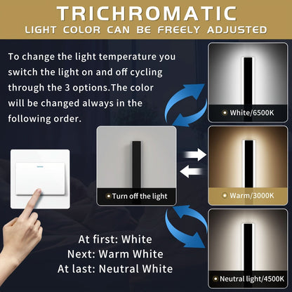 Valtora - Linear Outdoor Wall Strip Light