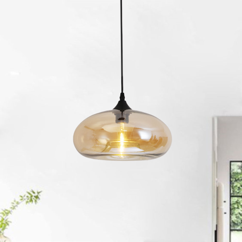 Glass Pendant Light Nordic Modern Hanging Fixture Adjustable Cord Bedroom Dining Living Room E27 LED 110-240V Interior Lighting Decor Vase