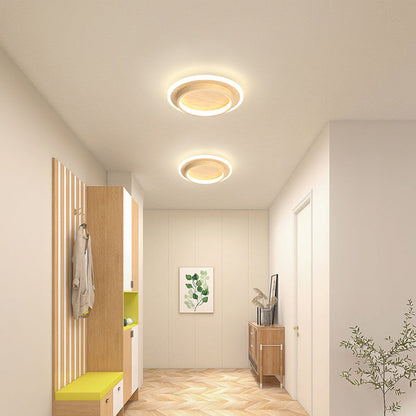 Round Flush Mount LED Light 2 in Low Profile for Bedroom Hallway Living Room Kitchen Entry Modern Ultra Slim Disk Design 10W 20W Integrated