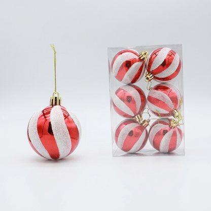 FLAKEORN – Christmas Table Baubles Set for Elegant Holiday Decor