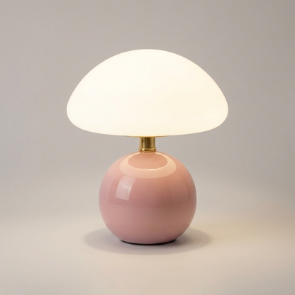 CAPLORA – Modern Mushroom Table Lamp for Gentle Ambient Glow