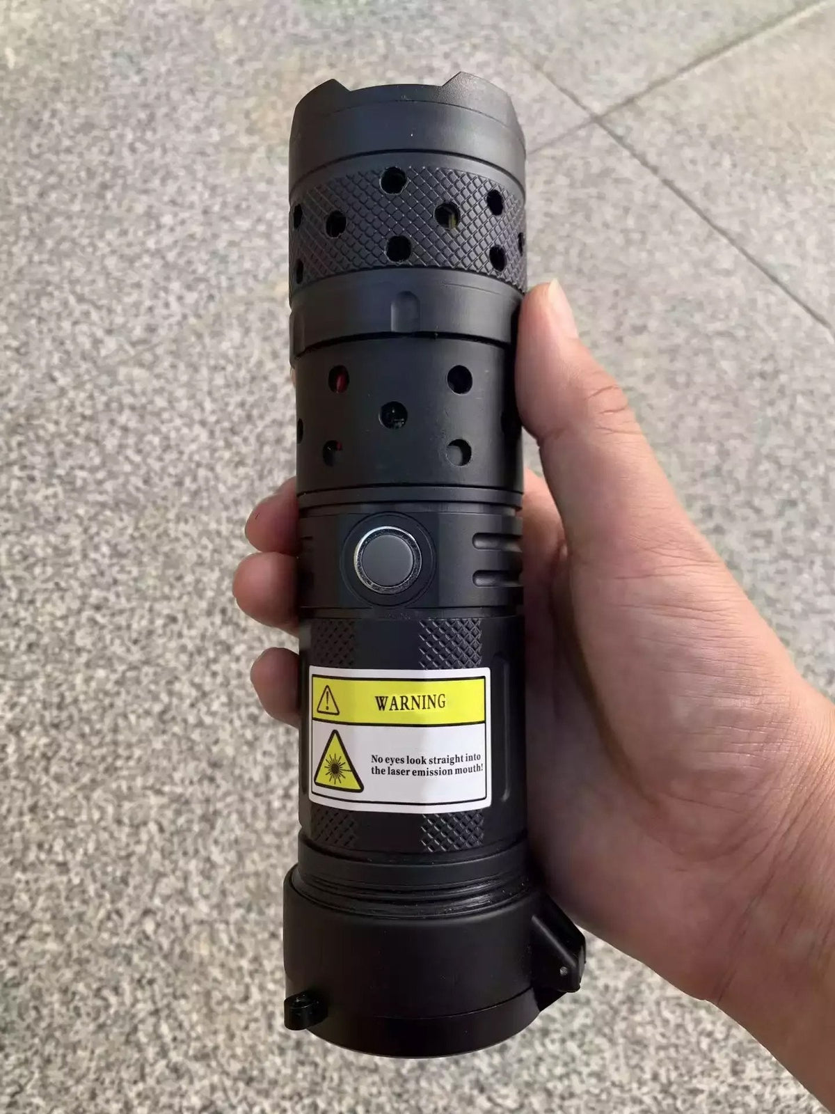 High-Power Infrared Laser Illuminator 120W with 10x Beam Expander for Extended Range and Precision