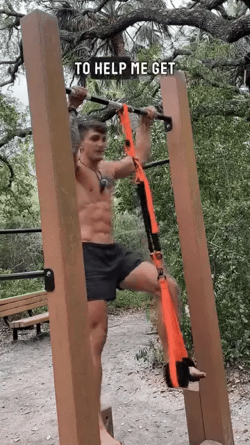 Pull-Up Assistance Bands Double-Foot Stabilizing & 150 lb Resistance