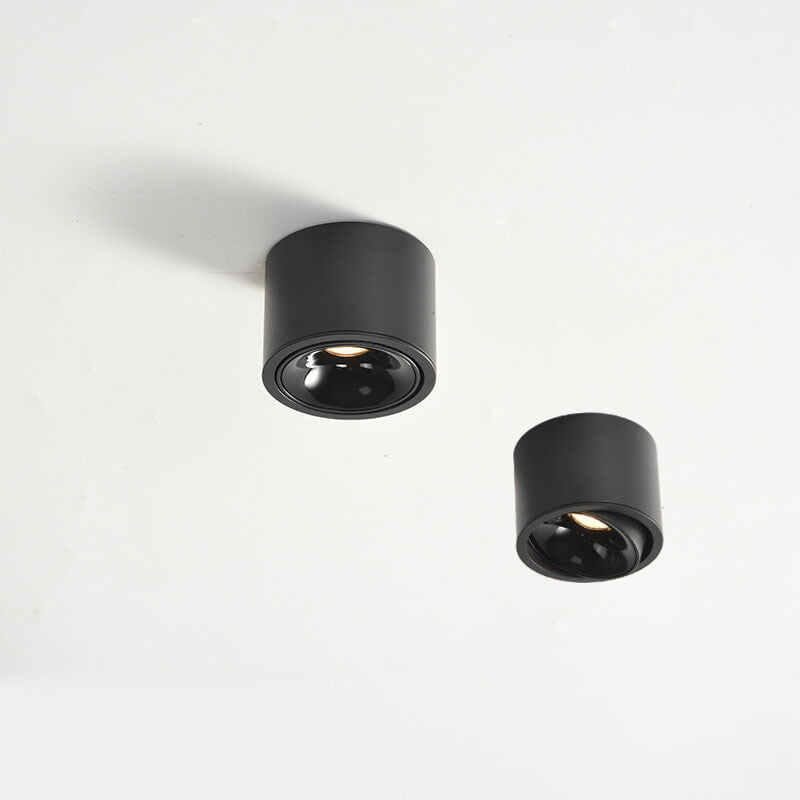 Swivel-Head LED Ceiling Spotlight in Aluminum Housing with Flush-Mount Design for Bedrooms, Kitchens & Hallways