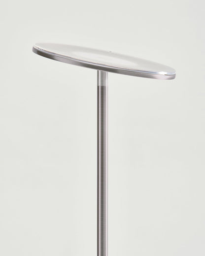 Adjustable LED Standing Lamp with Dimmer for Home Office & Lounge, Modern Metal Uplight with Directional Head for Bedroom Reading Corner Tas