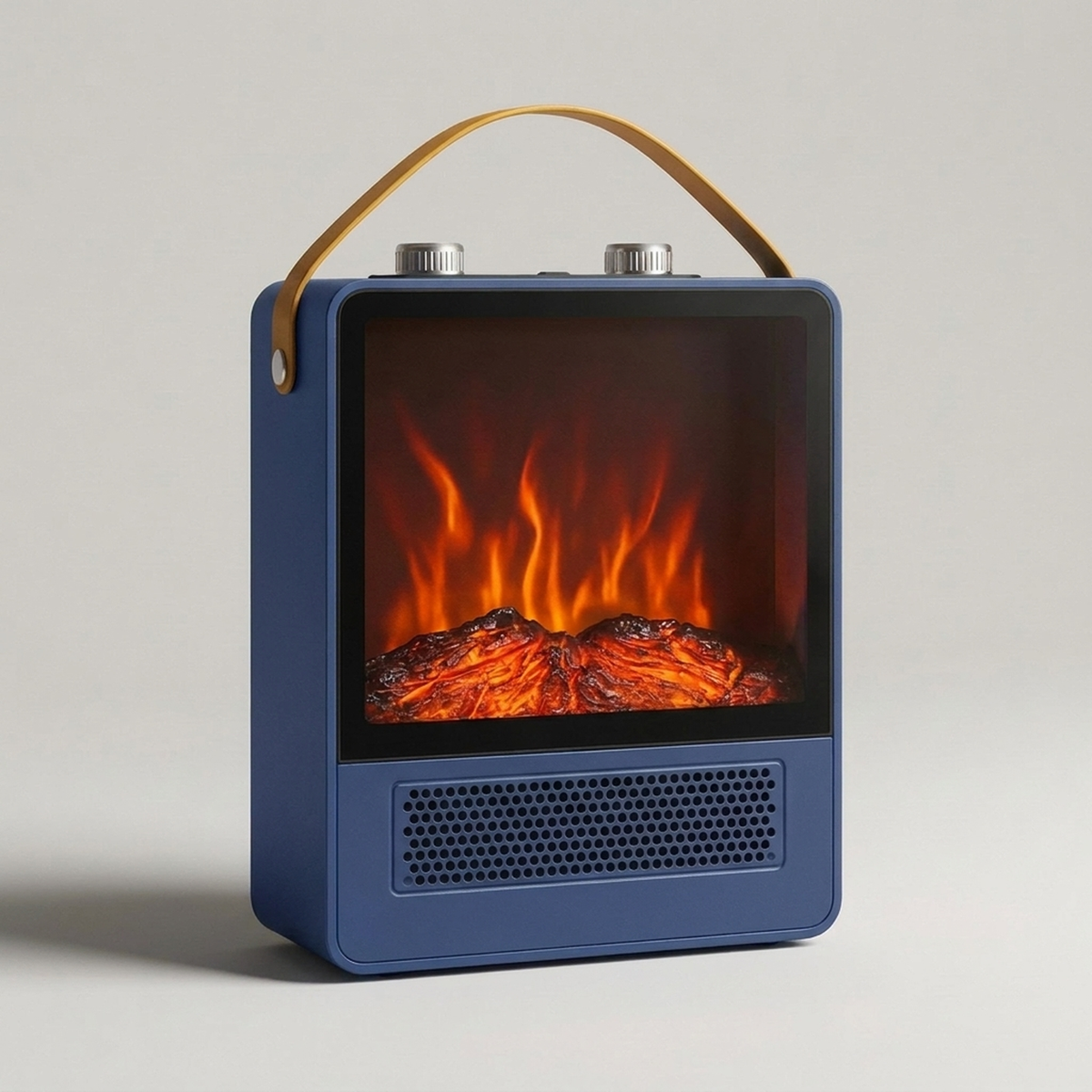 HEARTHVUE – Portable Fireplace Heater with 3D Flame for Inviting Room Comfort