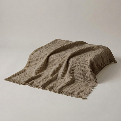 WEAVEBELLE – Waffle Blanket for Refined Home Comfort