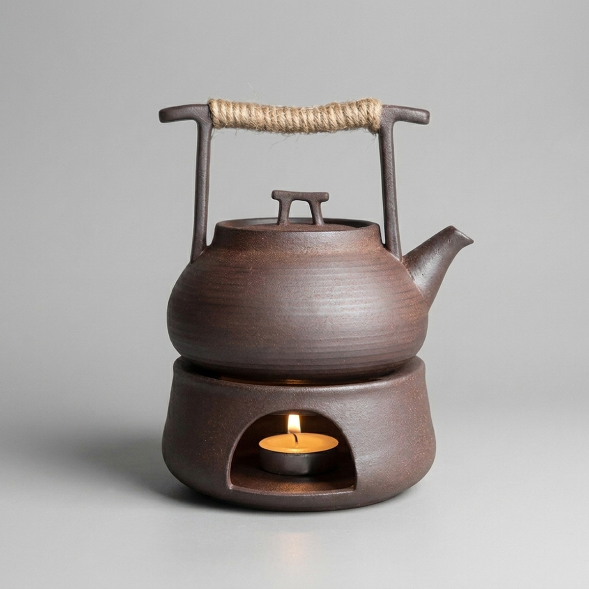 TEAGLOW – Teapot with Tea Warmer for Cozy Serving