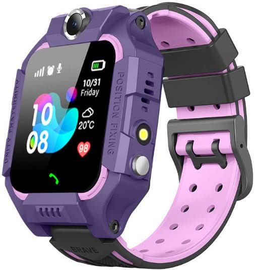 Kids Location Tracker Smartwatch with Two-Way Calling and Emergency Button for Ages 4-12