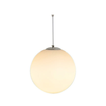 Globe Pendant Light E26 Socket for Kitchen Island Dining Room Bedroom Ceiling Lighting White 10 Inch Sphere Adjustable Hanging Fixture