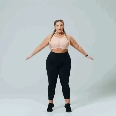 Sports Bra Front-Zip Seamless High Support
