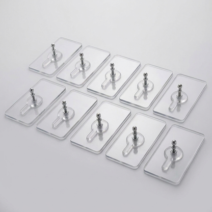 HOLDNEX – Transparent Wall Hooks for Strong Everyday Support