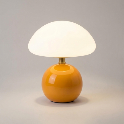 CAPLORA – Modern Mushroom Table Lamp for Gentle Ambient Glow