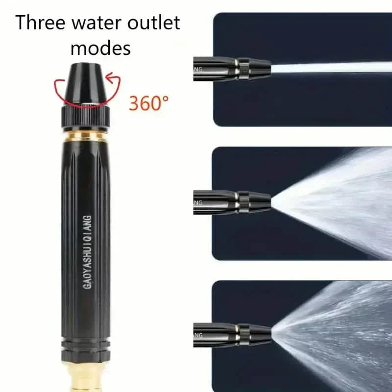 Multi-Pattern Spray Nozzle for Garden Hose – Adjustable Pressure Water Gun for Car Washing, Lawn Care & Pet Bathing