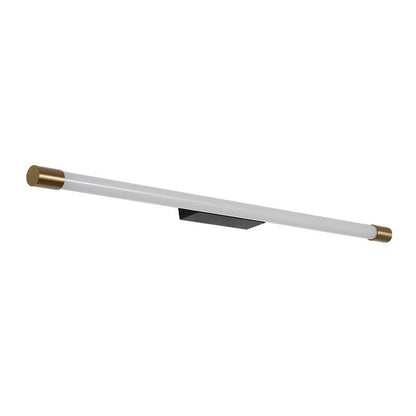LED Vanity Light Fixture Aluminum 59 in Black Gold Over Mirror Bathroom Bedroom Hallway Linear Bar Sconce Hardwired 120V-240V