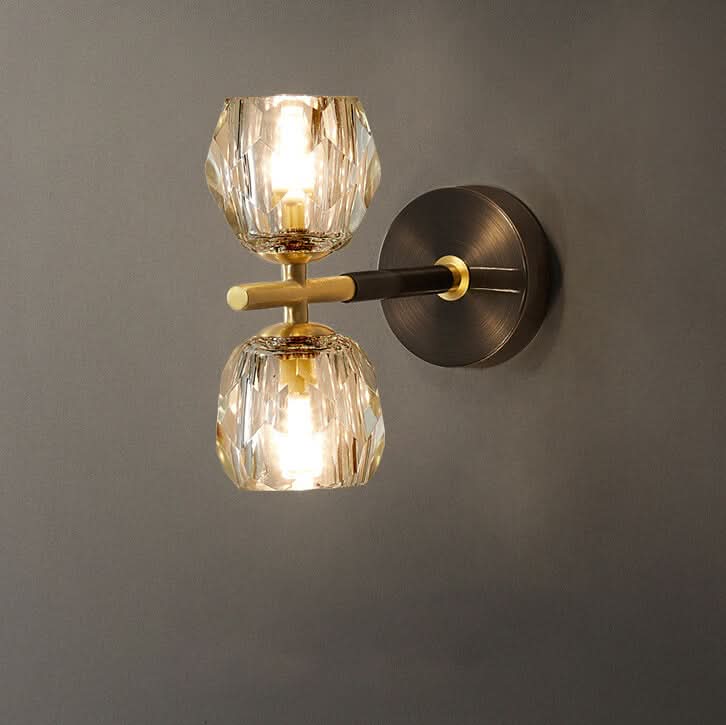 COPRIELLE – Crystal Wall Sconce for Elegant Glow