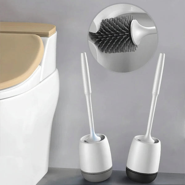 SILICLEAN – Silicone Toilet Brush Cleaner Set