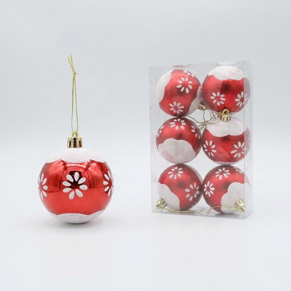 FLAKEORN – Christmas Table Baubles Set for Elegant Holiday Decor