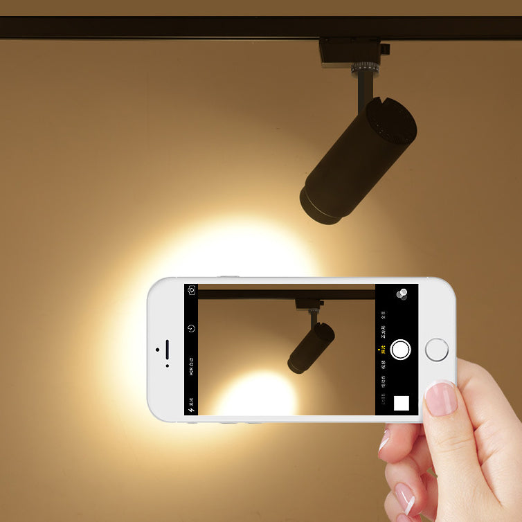 Aluminum LED Ceiling Fixture Dimmable Warm White 20 in Round Compact Modern Overhead Lighting for Bedrooms Hallways Living Areas Track Mount