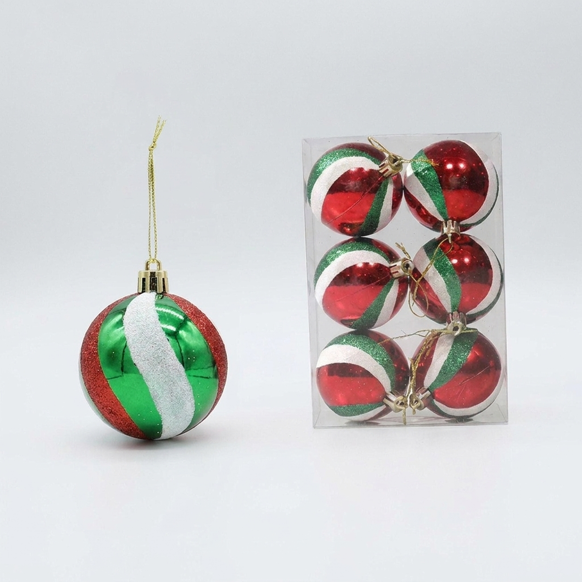 FLAKEORN – Christmas Table Baubles Set for Elegant Holiday Decor