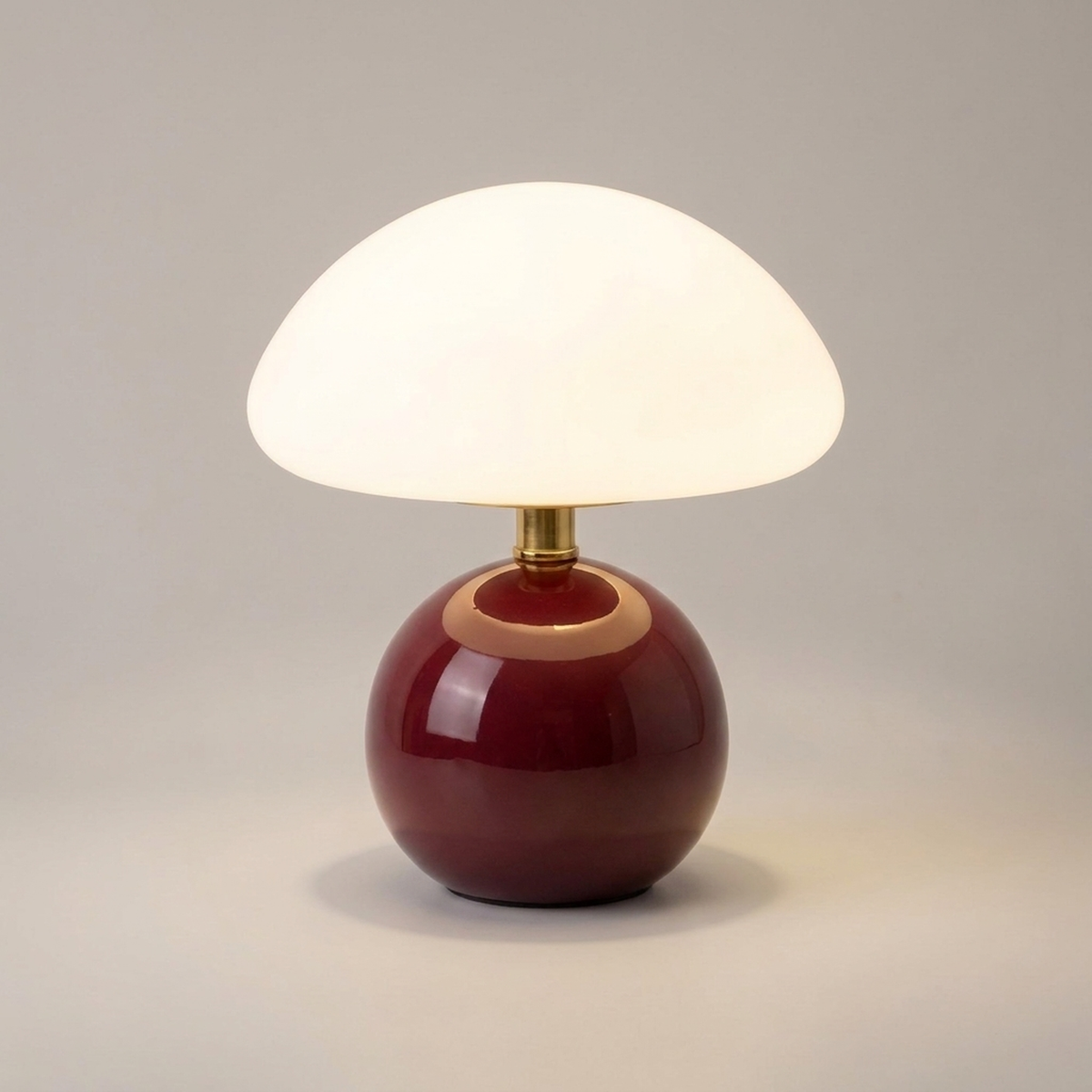 CAPLORA – Modern Mushroom Table Lamp for Gentle Ambient Glow