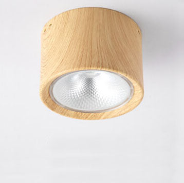 Low-Profile LED Ceiling Light 4.7 in Round Fixture 12W Contemporary Overhead Lighting for Bedrooms Hallways Home & Office Compact Surface-Mo
