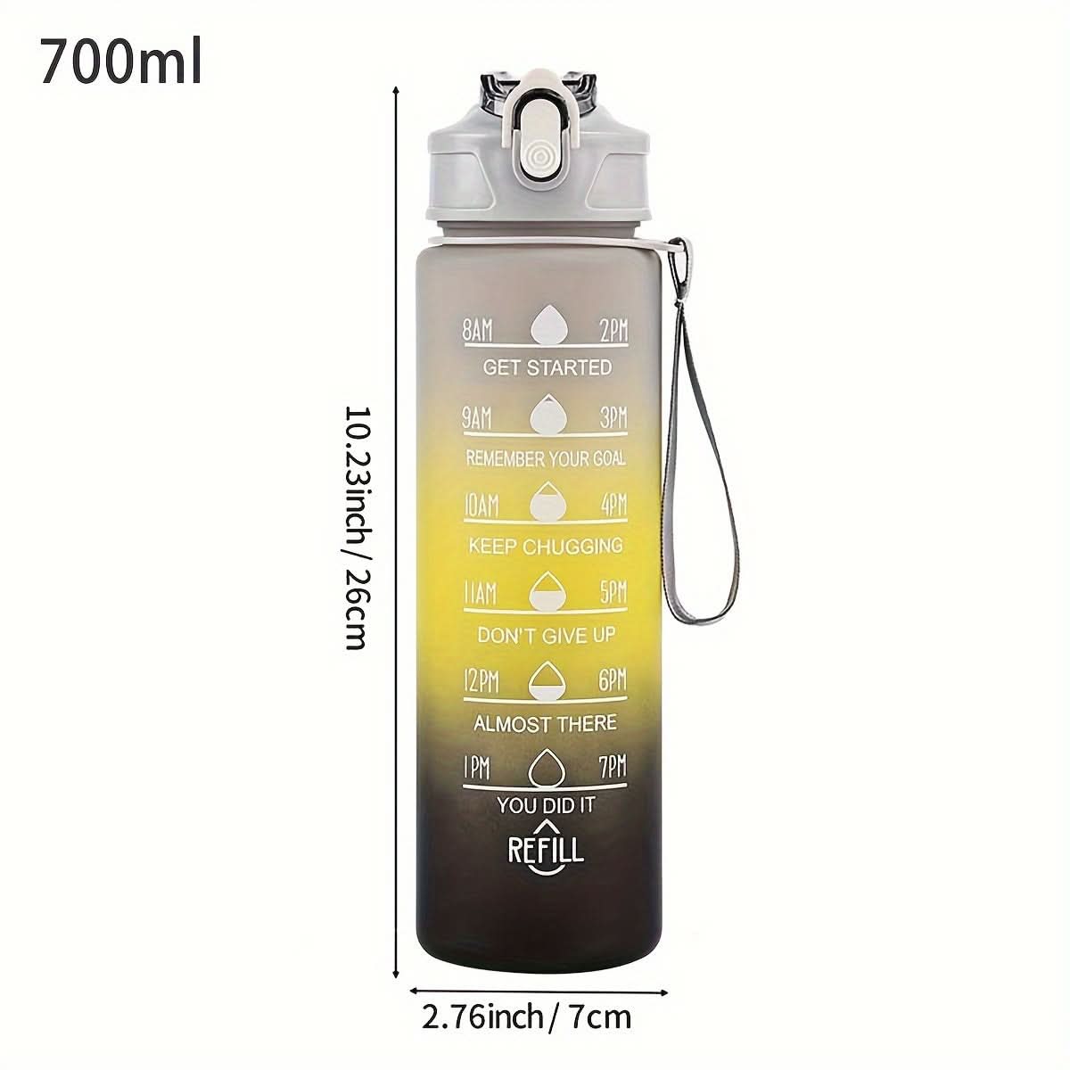 HYDRAGRAD – Gradient Water Bottle with Straw