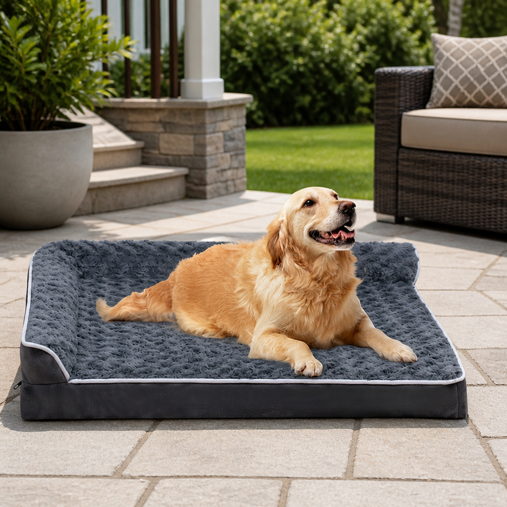 Ortekor Non-Slip & Removable Cover Dog Sofa Bed