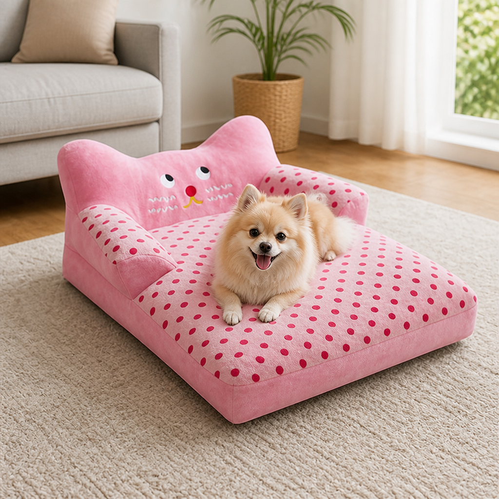 Ortekor Calming Washable & Non-Slip Sofa Bed (Removable Cover)