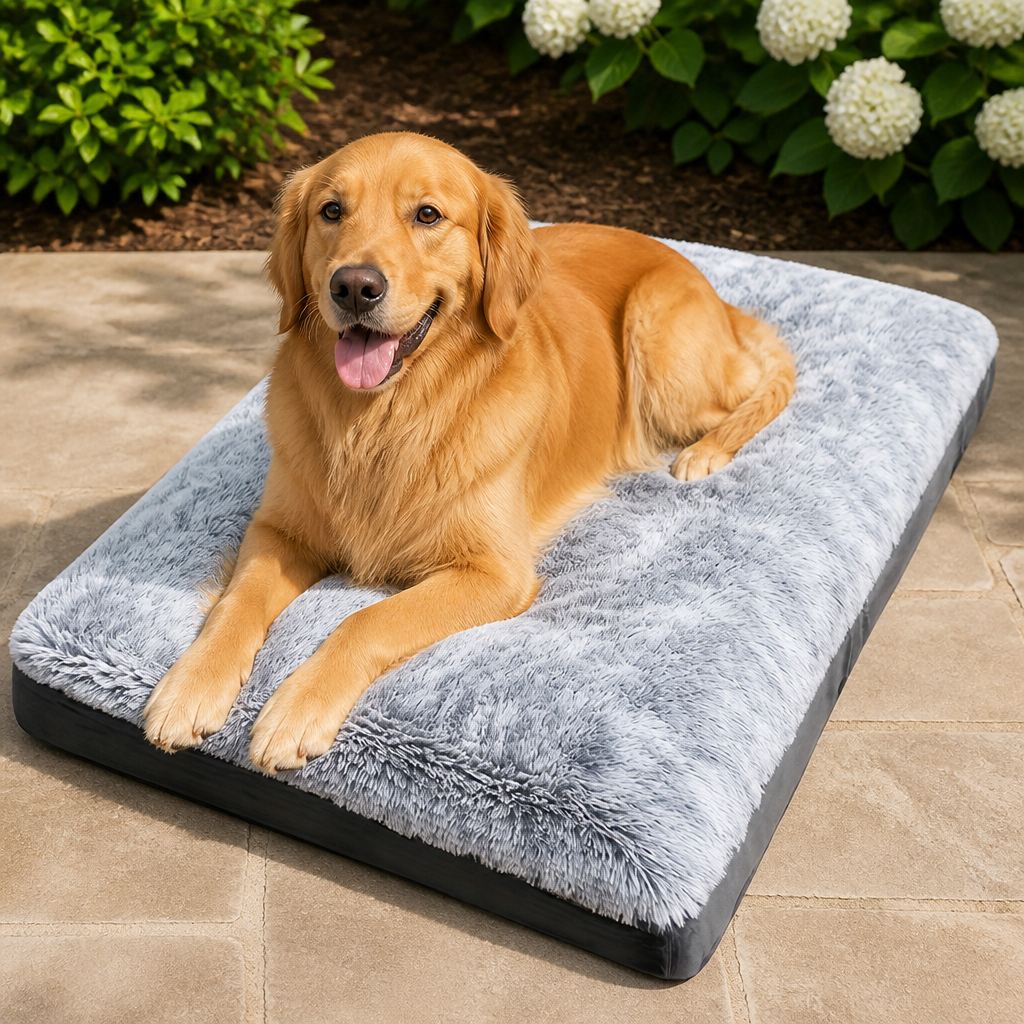 Ortekor Warm Polyester Fiber Dog Bed (Pre-Assembled)