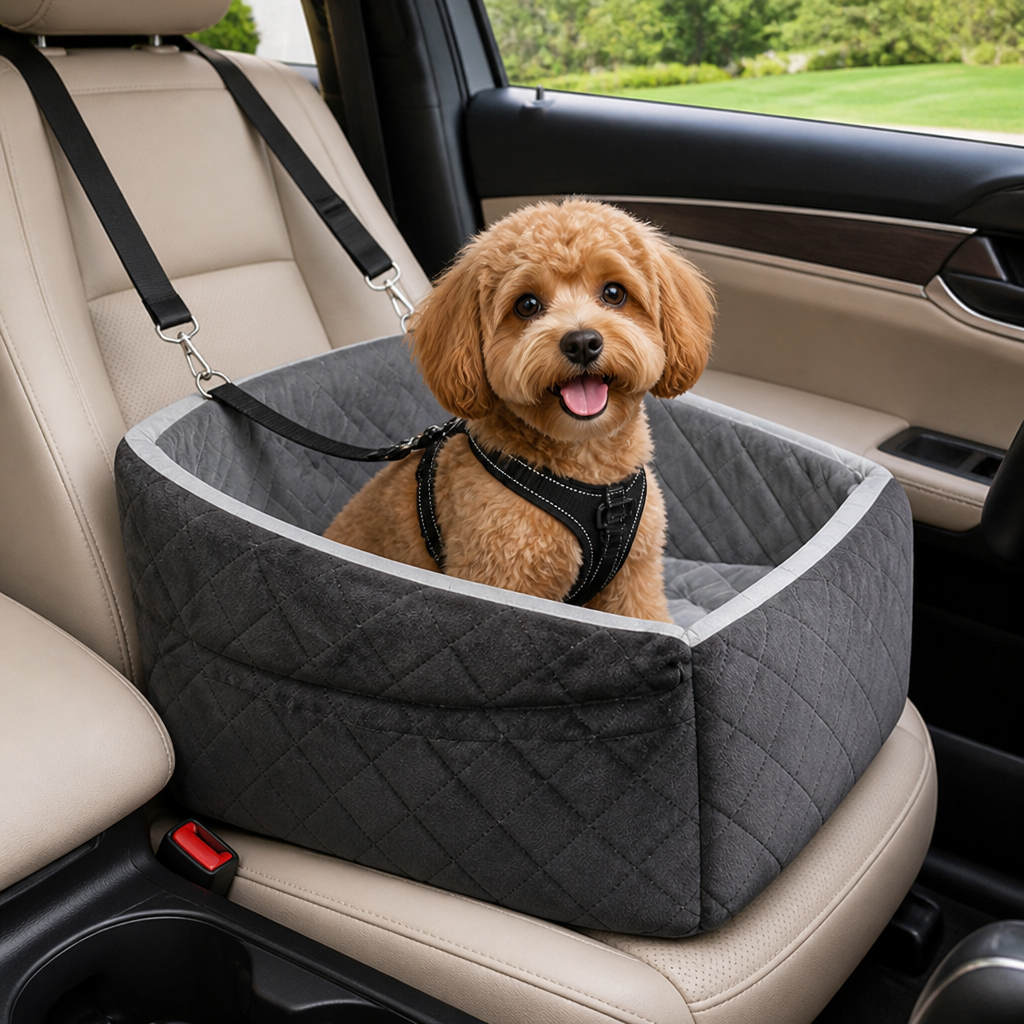 Ortekor Washable Plush & Non-Slip Car Seat Booster
