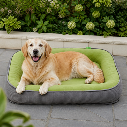 Ortekor All-Season Moisture-Wicking Polyester Dog Bed