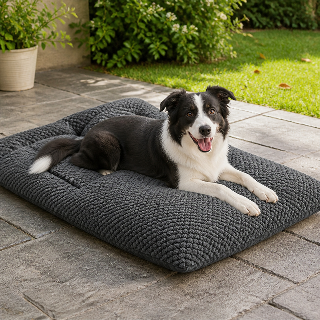 Ortekor Thick Ultra-Soft Polyester & Raised Edge Crate Pad