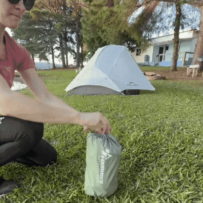 GreenCloud Air Sleeping Pad | Inflatable Camping Pad with Built-in Pillow | Ultimate Comfort for Outdoor Adventures