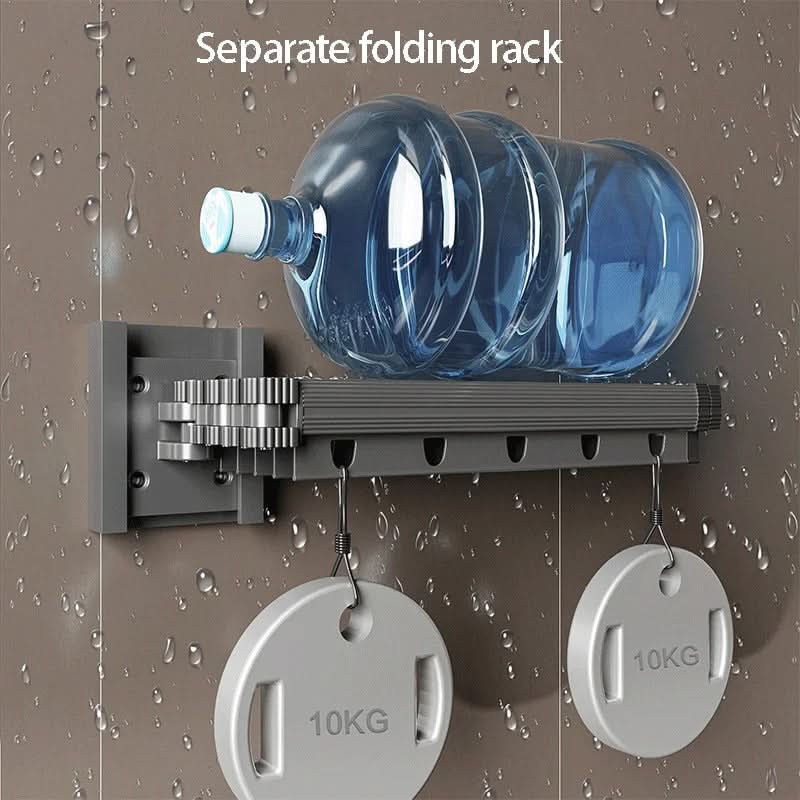 DRYDIVA – Foldable Shower Curtain Rod Partition Set