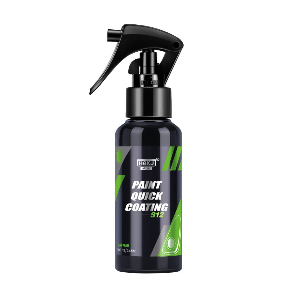 Nano Ceramic Auto Detailing Spray for Paint Protection & Shine – Hydrophobic Waterless Car Polish with UV Shield & Dust Repellent for Sedans