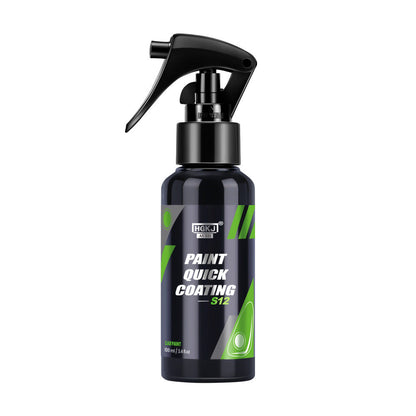 Nano Ceramic Auto Detailing Spray for Paint Protection & Shine – Hydrophobic Waterless Car Polish with UV Shield & Dust Repellent for Sedans