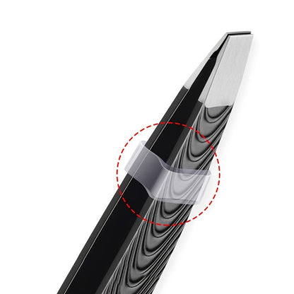 SculptSure - Precision Black Angled Eyebrow Tweezers