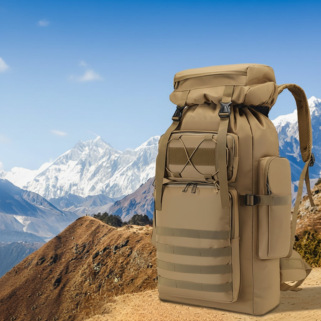 Adventure Ready | Large Capacity Tactical Daypack with Comfortable Design | Versatile Backpack for Outdoor Travel
